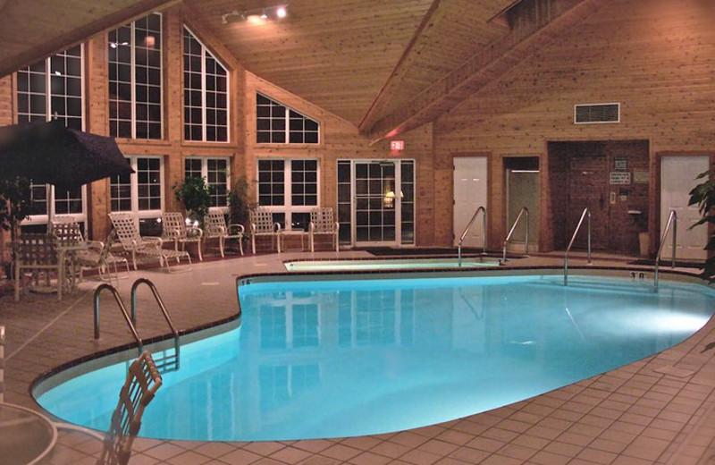 Indoor Swimming Pool at Baileys Harbor Resort 