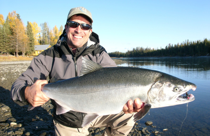 Fishing at Great Alaska Adventure Lodge.