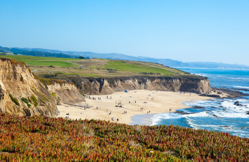 Beach near Cupertino Hotel.