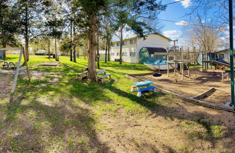 Playground at Green Valley Resort.