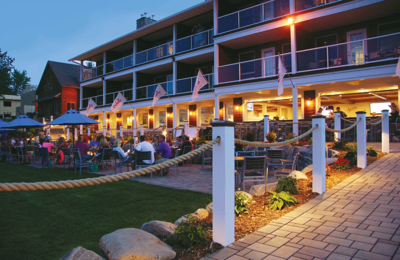 Exterior view of Quarterdeck Resort.