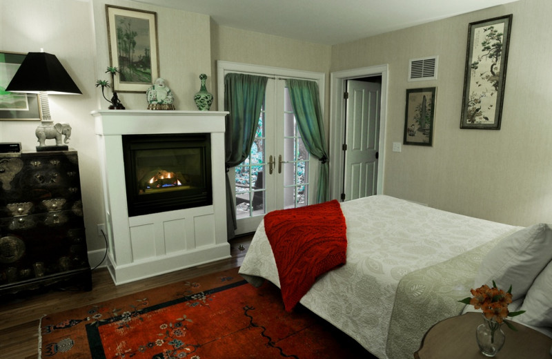 Lotus Blossom room at Buttermilk Falls Inn & Spa.