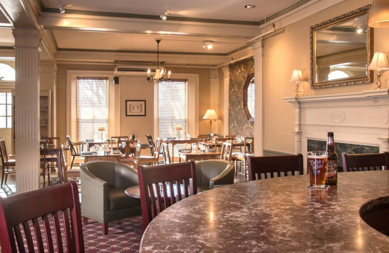 Dining at Middlebury Inn.