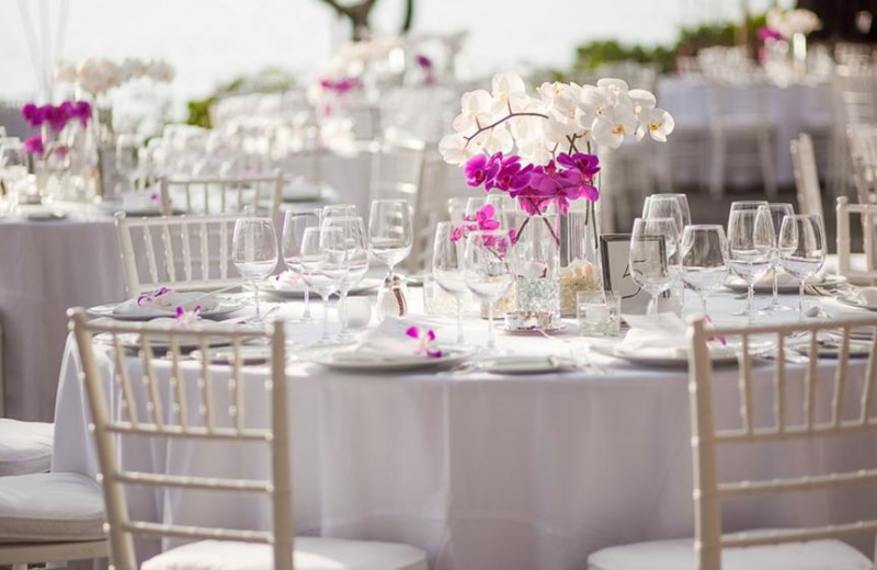 Wedding reception at Cliff House Maine.