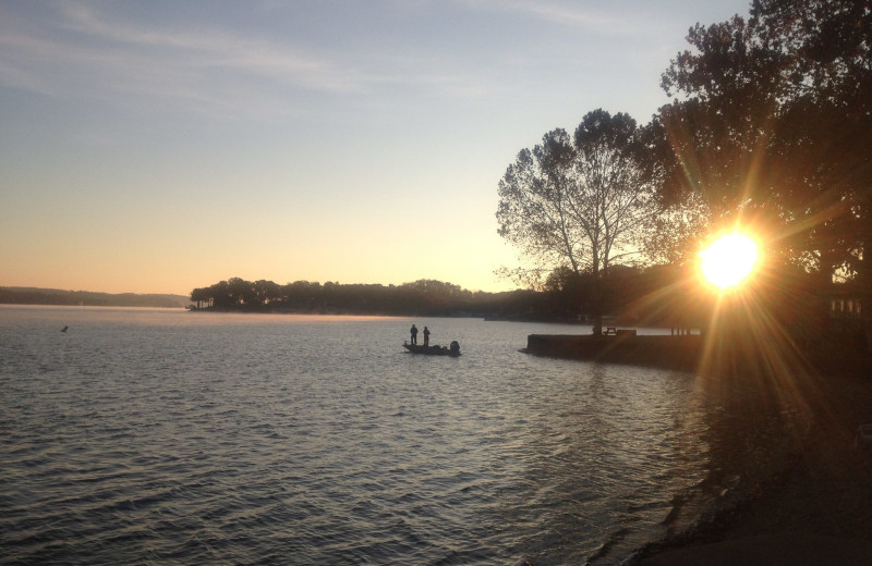 Lake view at Lakeview Resort - Lake of the Ozarks.