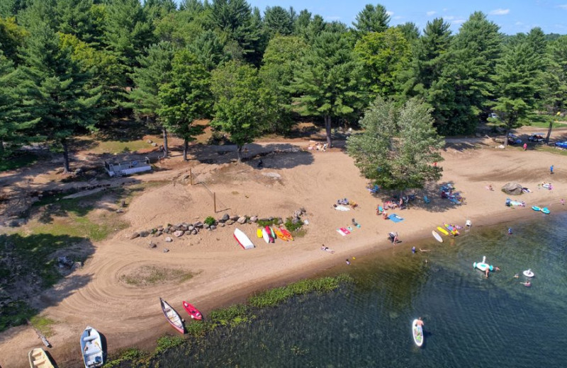 Beach at Great Blue Resorts- Bonnie Lake Resort.