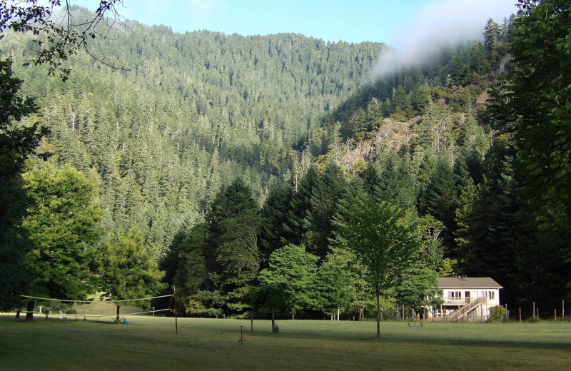 Exterior view of Half Moon Bar Lodge.