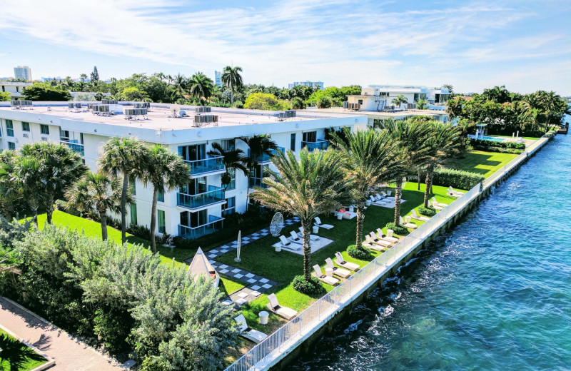 Aerial view of Bal Harbour Quarzo Luxury Boutique Hotel.