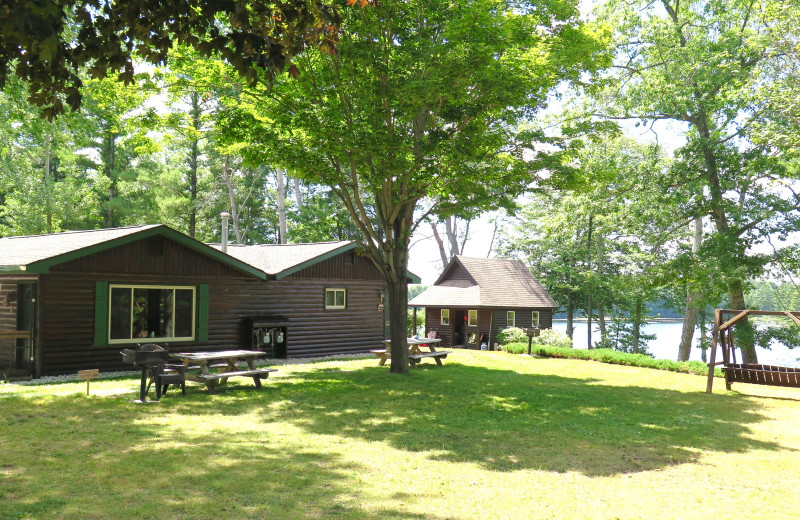 Cabins at Sleeping Bear Resort.