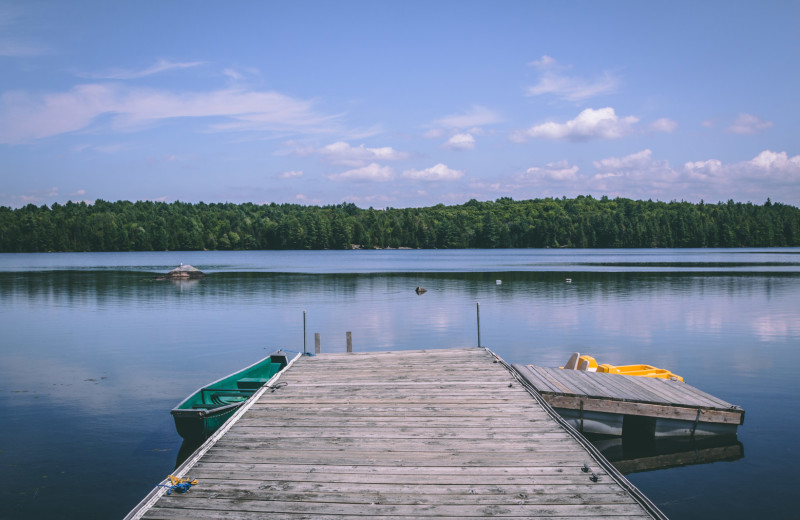 Lake at Bonnie Lake Resort.