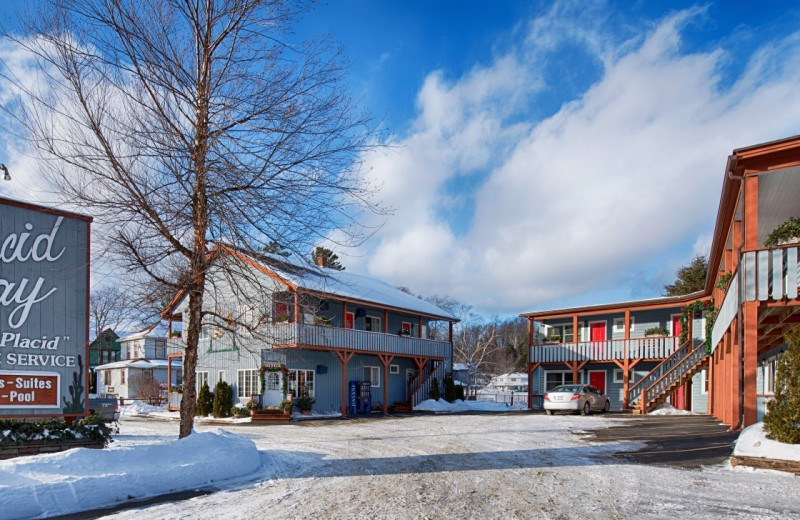 Exterior view of Placid Bay Inn.