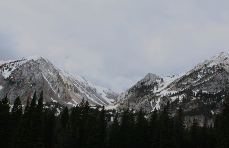 Mountains at Hardscabble Ranch.