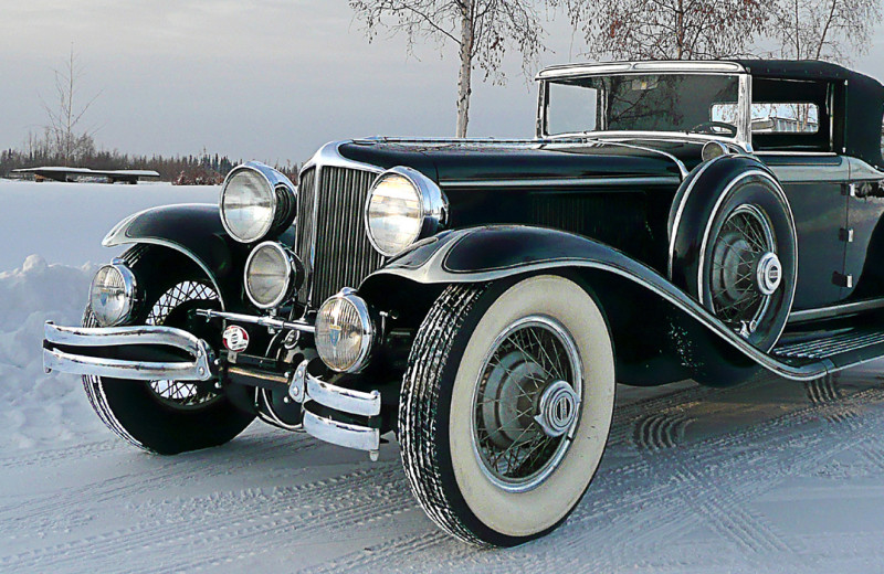 Car at Wedgewood Resort.