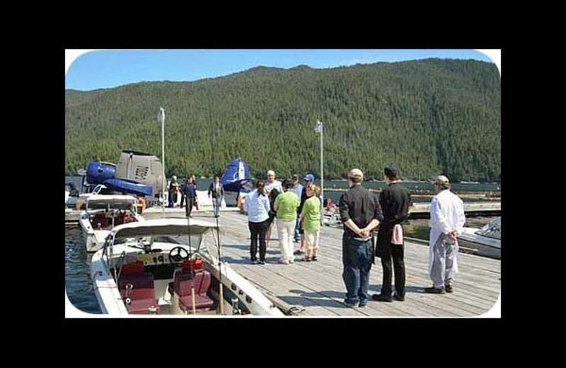 Dock at Black Gold Lodge