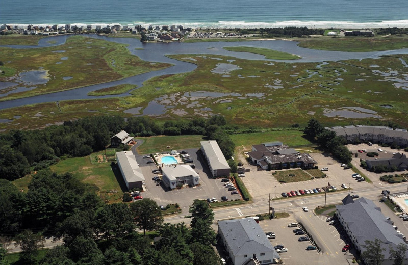 Aerial view of Mariner Resort.