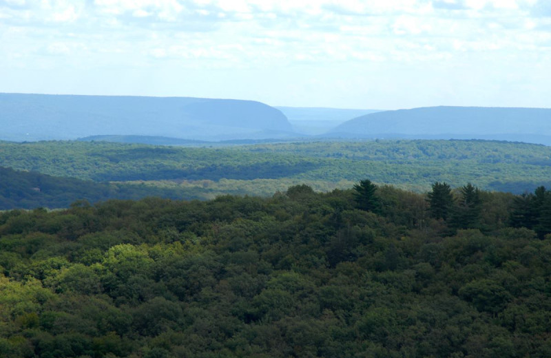 Scenic views at The Inn at Pocono Manor.