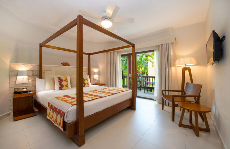 Guest room at Iberostar Cozumel.