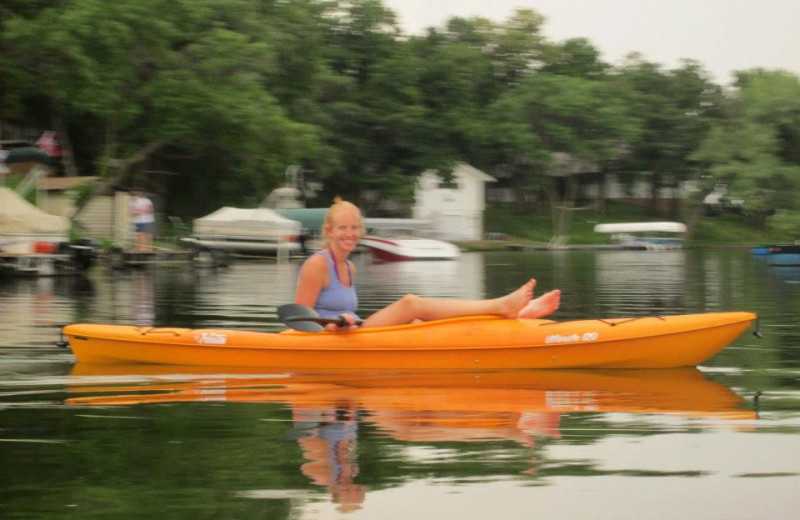 Kayaking at Mallard Bay Resort.