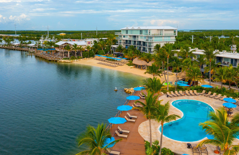 Exterior view of Postcard Inn Beach Resort 