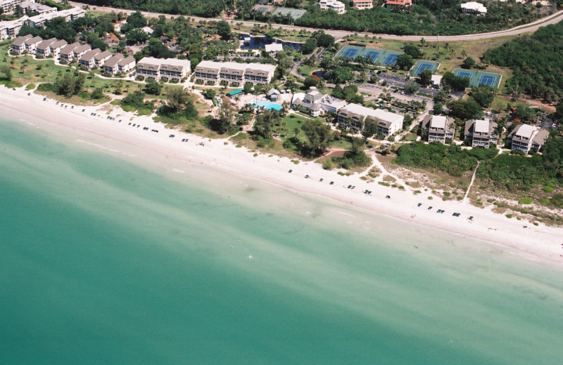 Aerial view of Casa Ybel Resort.