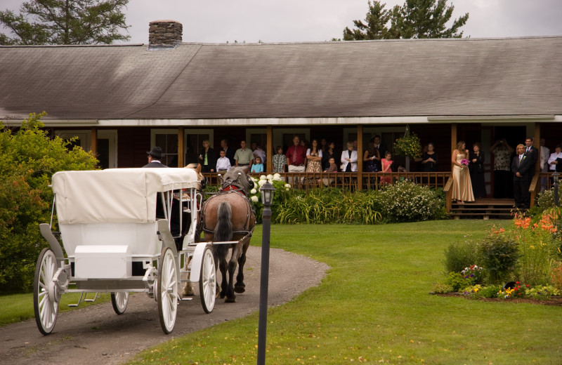 Jackson's Lodge, a quarter mile down a dirt road, offers a private, secluded, elegantly rustic country-style wedding venue including lakeside cabins on international Lake Wallace, Canaan, Vermont's Northeast Kingdom.