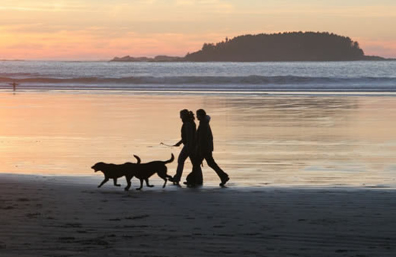 Beach at Tofino Vacation Rentals.