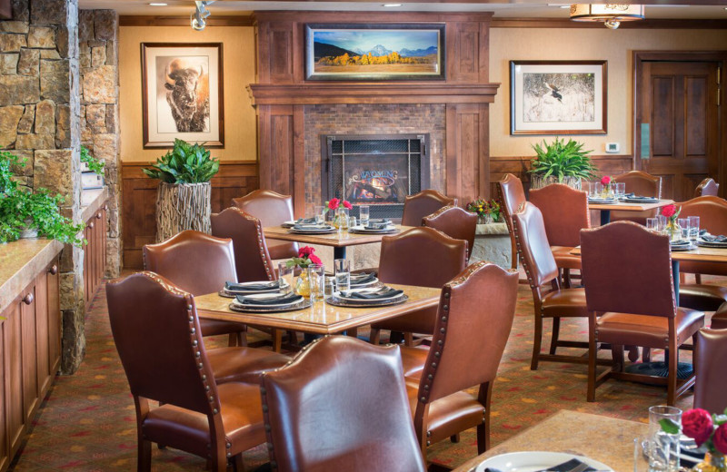 Dining at Wyoming Inn of Jackson Hole.