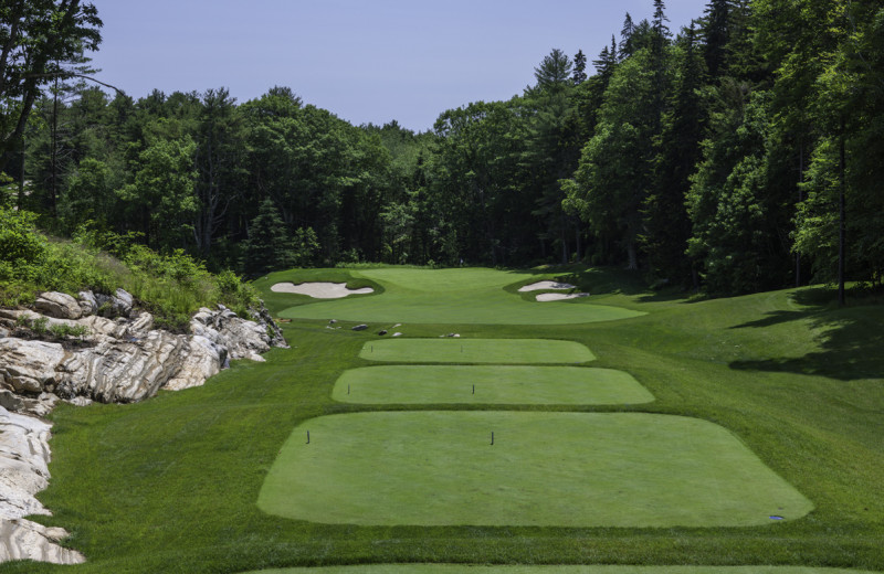 Golf course at Boothbay Harbor Oceanside Golf Resort.