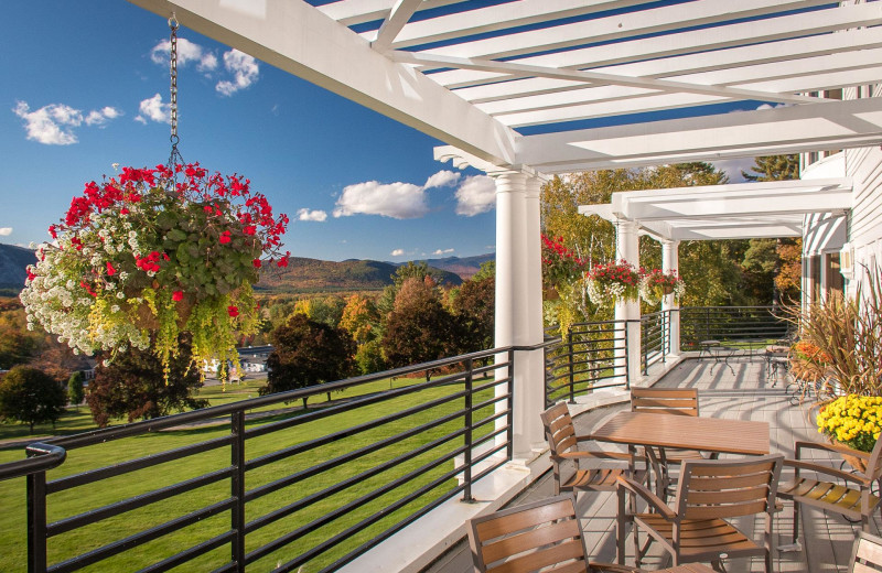 Porch at Red Jacket Mountain View Resort.