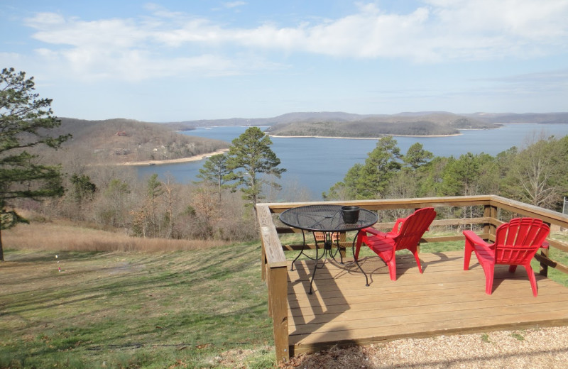 Deck view at Pointe West Resort & Suites.