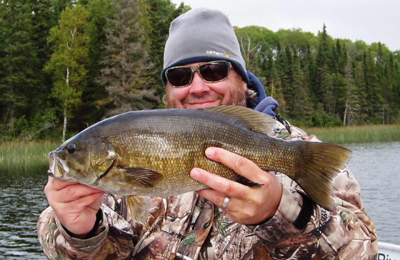 Fishing at Woman River Camp