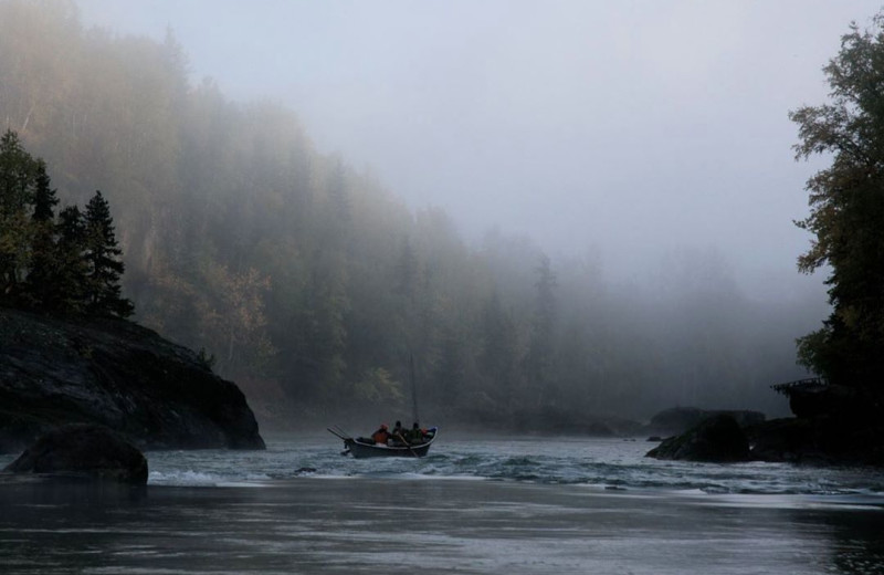 River rafting at Frontier Experience.