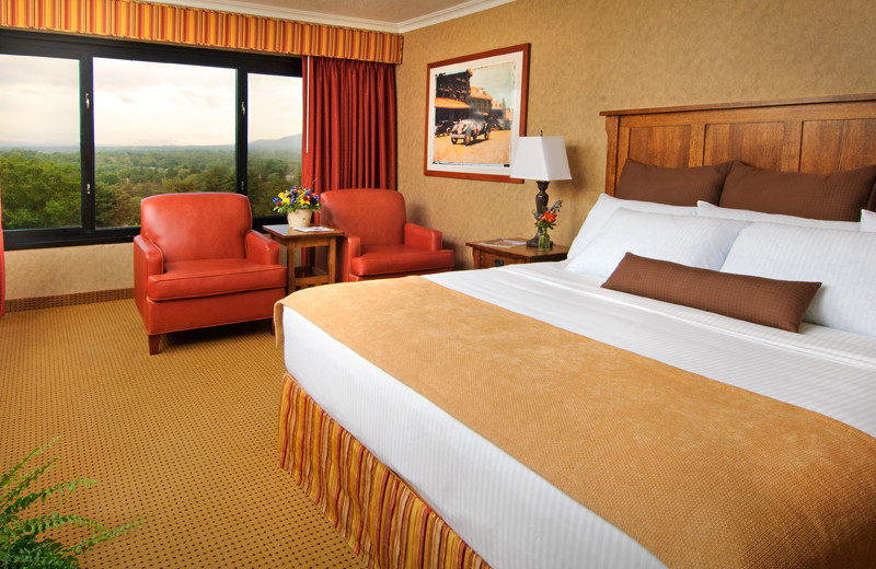 Guest room at The Grove Park Inn Resort & Spa.