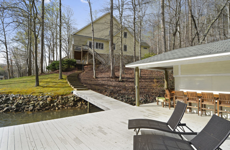 Rental exterior at Premier Vacation Rentals @ Smith Mountain Lake.