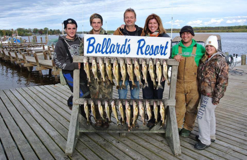 Fishing at Ballard's Resort.