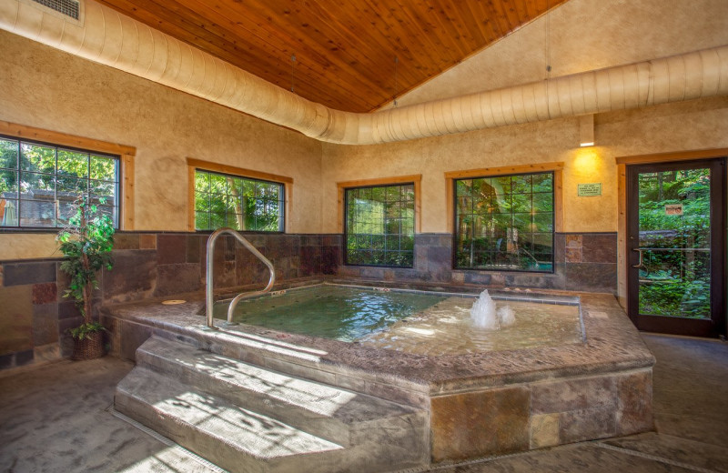 Hot tub at The Village At Indian Point Resort and Conference Center.