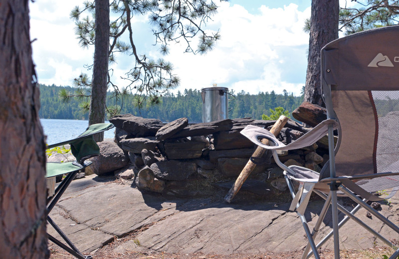 Camp at Zup's Fishing Resort and Canoe Outfitters.