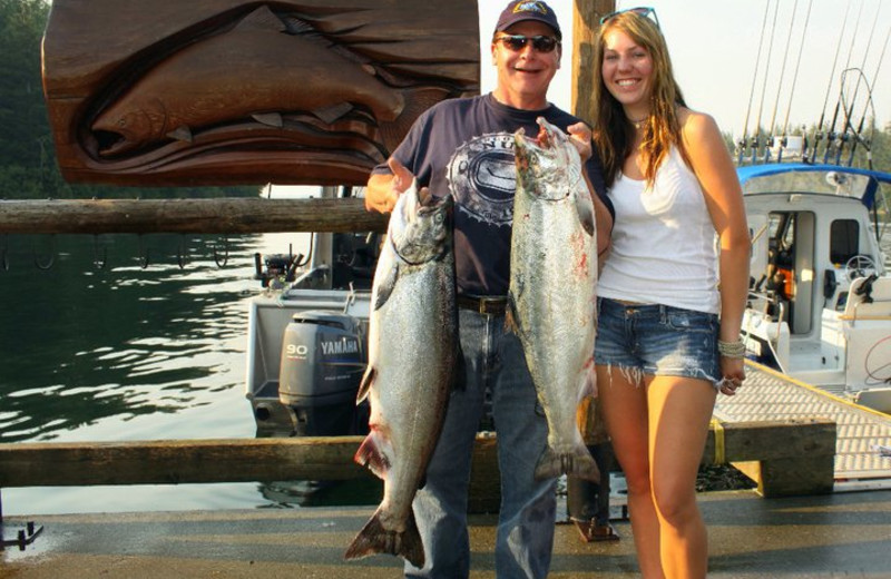 Fishing at Shearwater Resort & Marina.