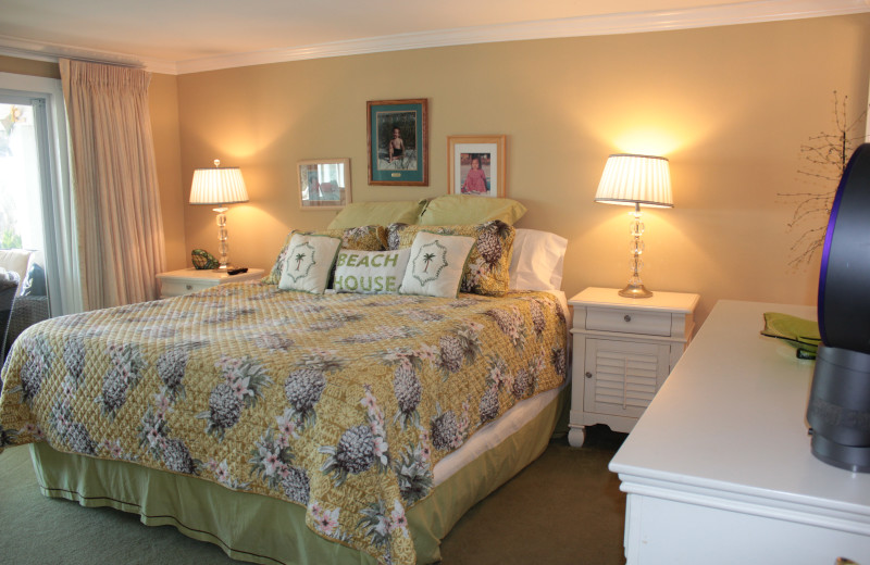 Rental bedroom at Seagrove On The Beach Property Rentals.