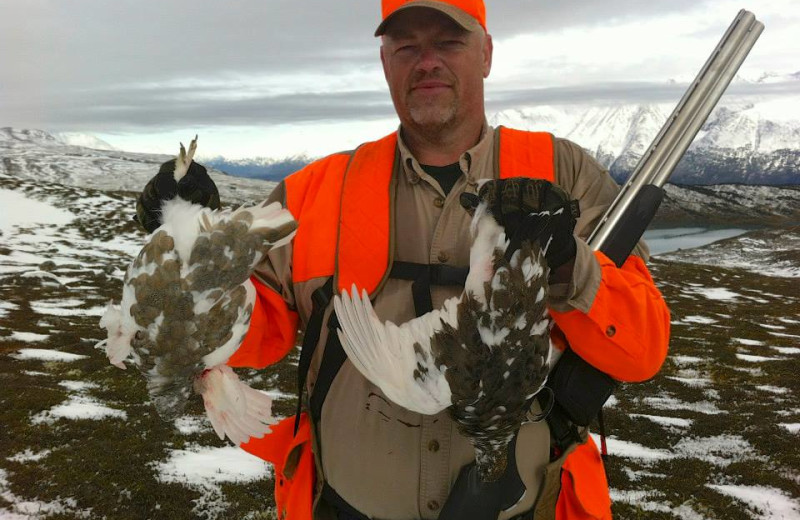 Hunting at Fishing at All Alaska Outdoor Lodge.