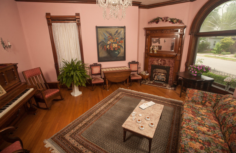 Parlor room at Market Street Inn.