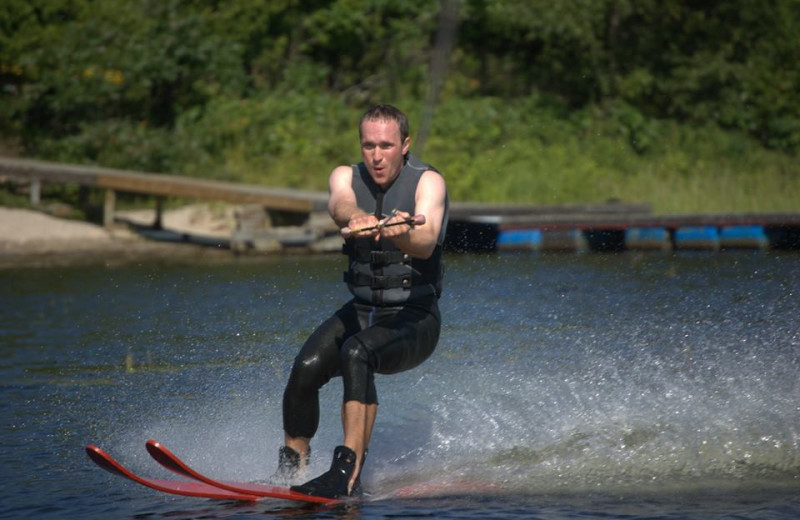 Water Skiing at Wawanaisa Resort