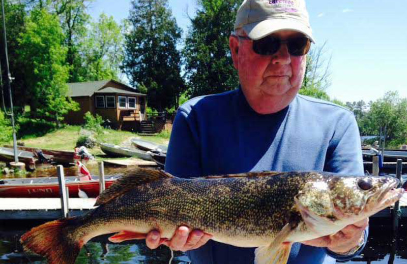 Fishing at Glenwood Lodge.