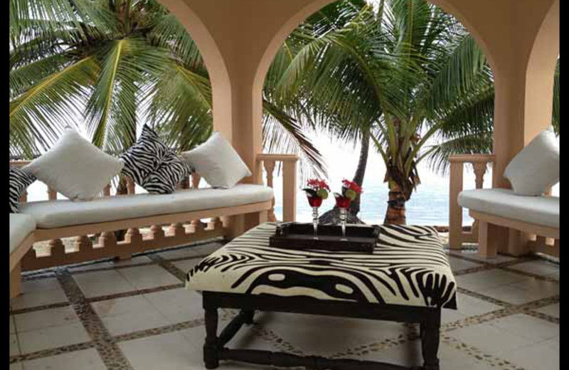 Patio at Casa Tortuga.