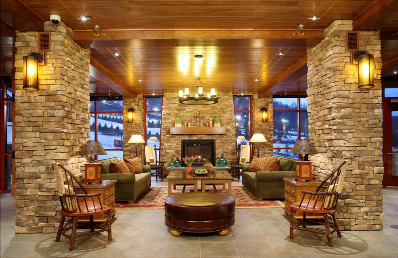 Lobby at Bear Creek Mountain Resort.