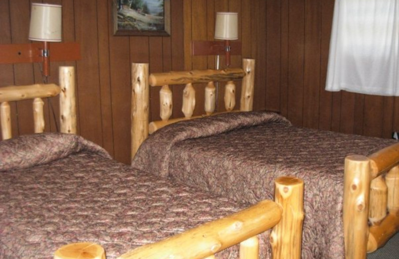 Cottage interior view at Diamond Cove Cottages.