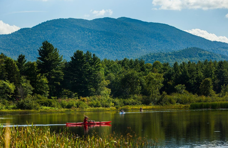 Kayaking at Owaissa Club Vacation Rentals.