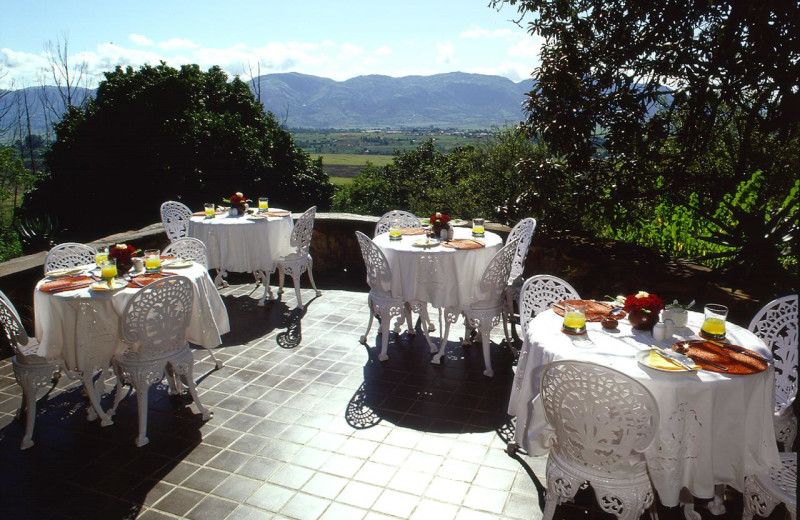 Breakfast at Reilly's Rock Hilltop Lodge.
