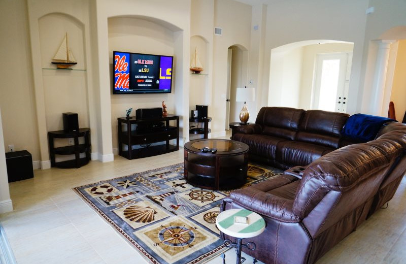 Rental living room at MHB Property Management.
