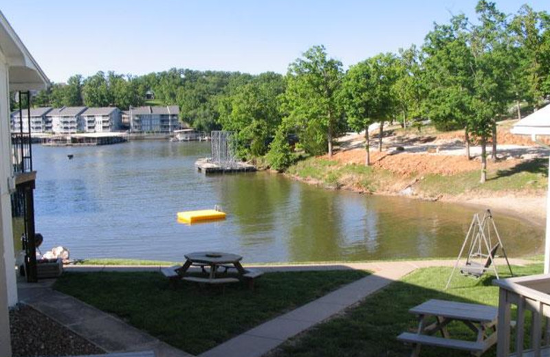 Resort lake view at Robin's Resort.
